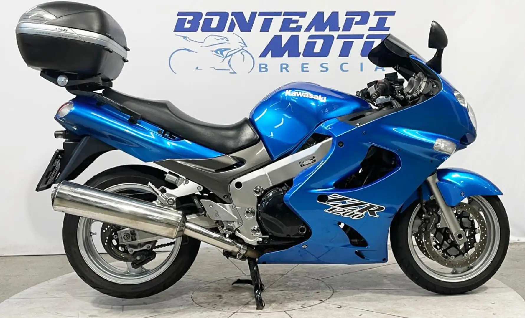 Kawasaki ZZR 1200 2002 + BAULE Blue - 1
