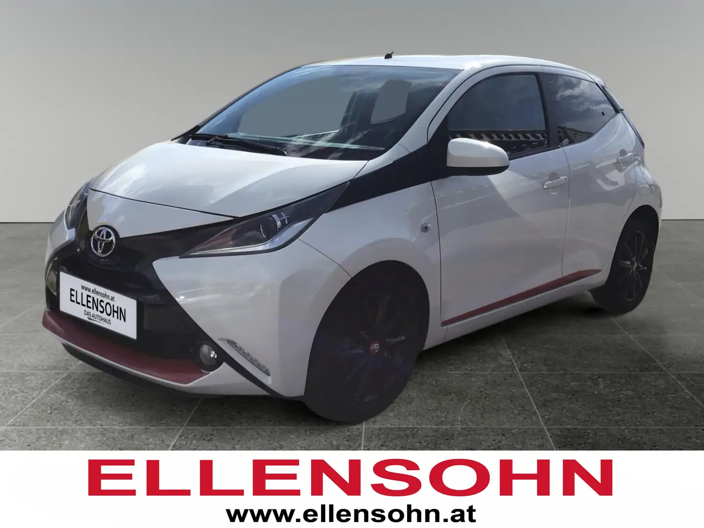 Toyota Aygo 1,2 G-TRIBUTE 8-fach bereift! Weiß - 1