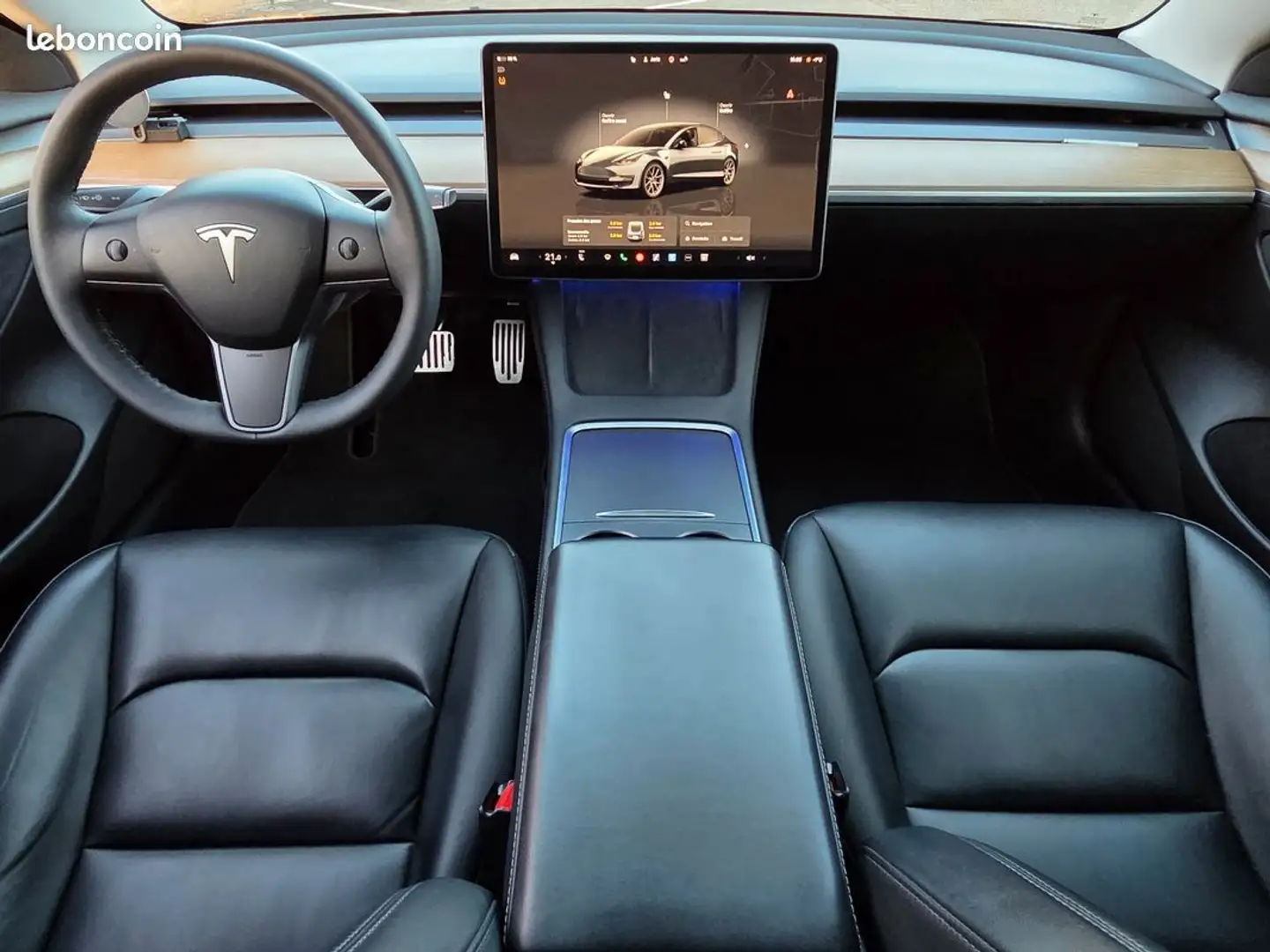 Tesla Model 3 model-3 electric 285 60kwh standard-plus premium bva Gris - 2