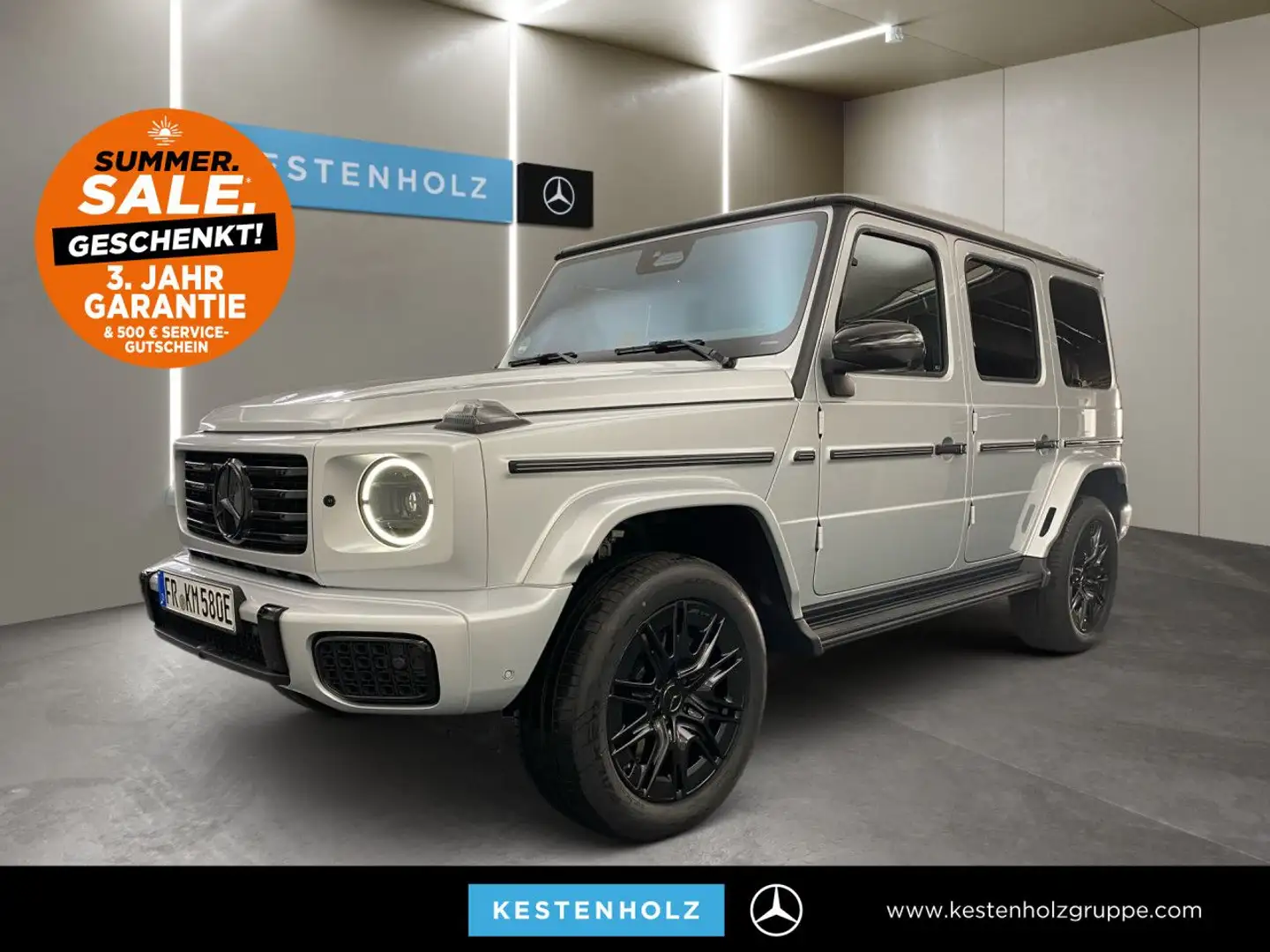 Mercedes-Benz G 580 AMG Burmester 3D 360° Multibeam SHD Night Silber - 1