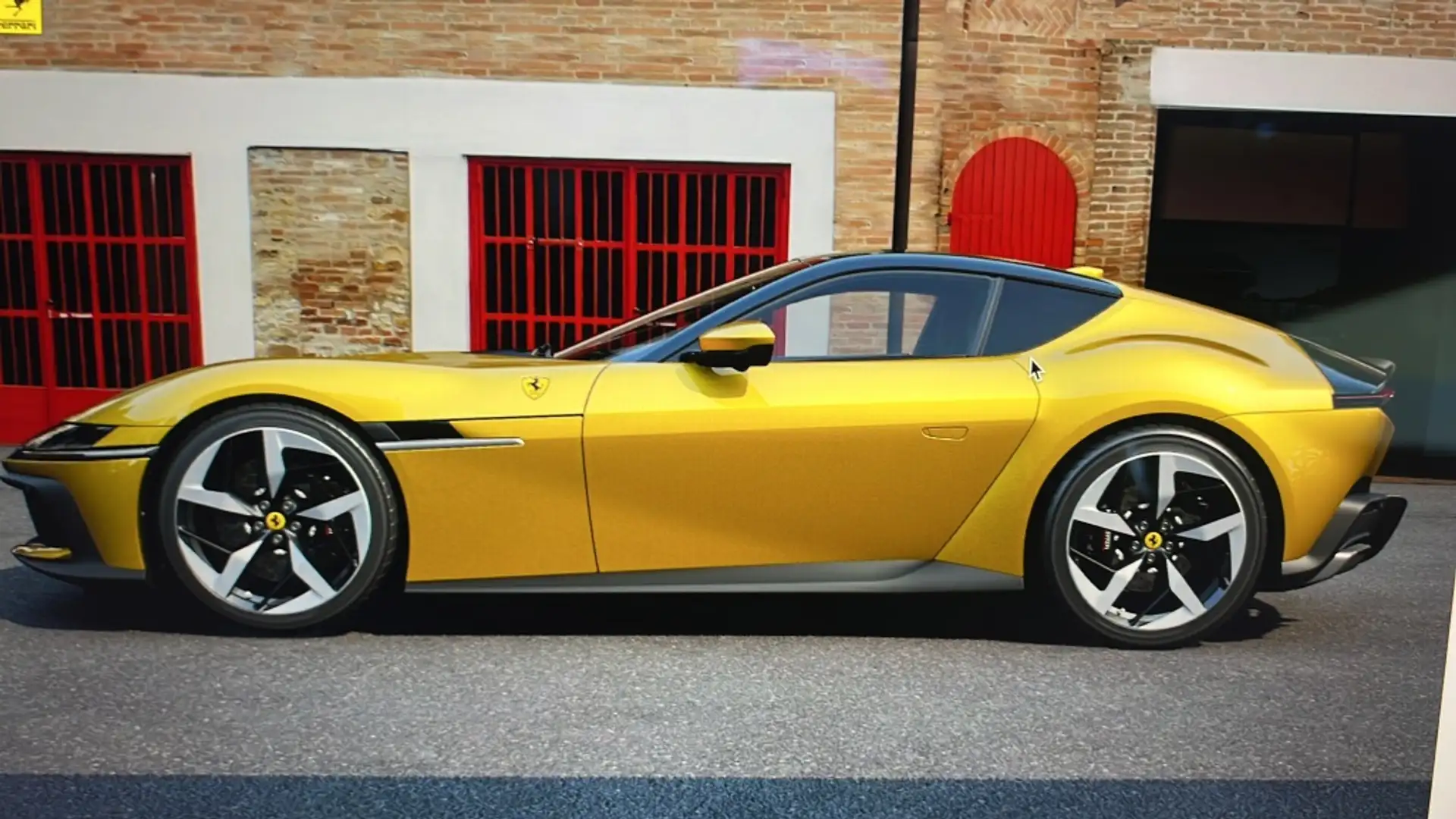 Ferrari 12 Cilindri Geel - 1