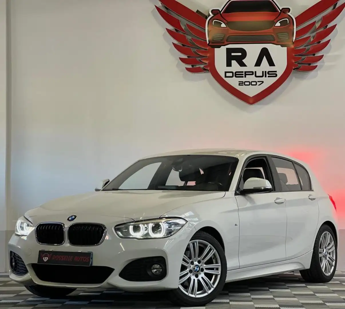 BMW 120 SERIE 120 I PACK M SPORT 184CH Bianco - 2