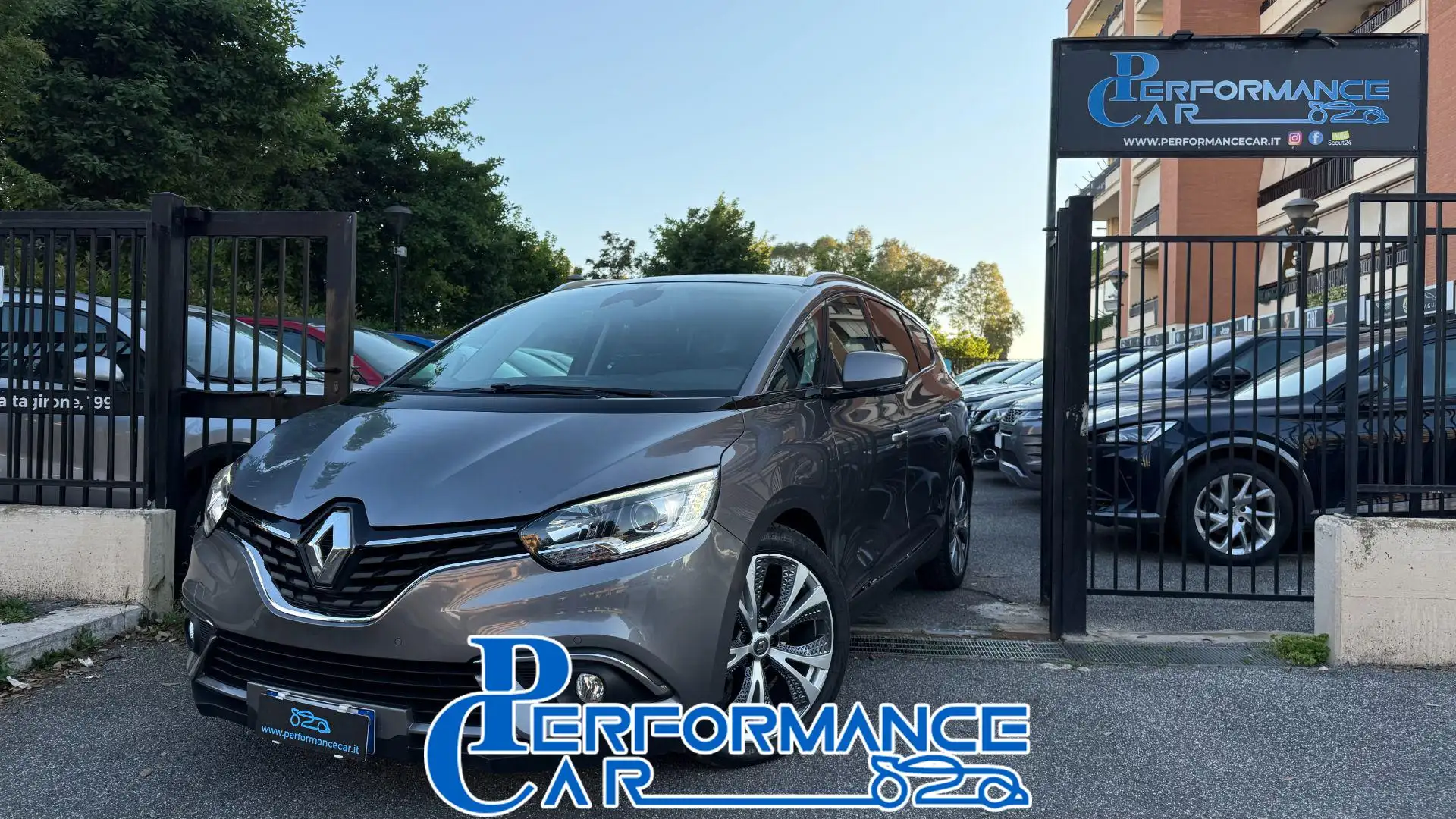 Renault Grand Scenic DCI 110CV EDC ENERGY SPORT ED.2*C.L.20*CARPLAY*7P. Grigio - 1