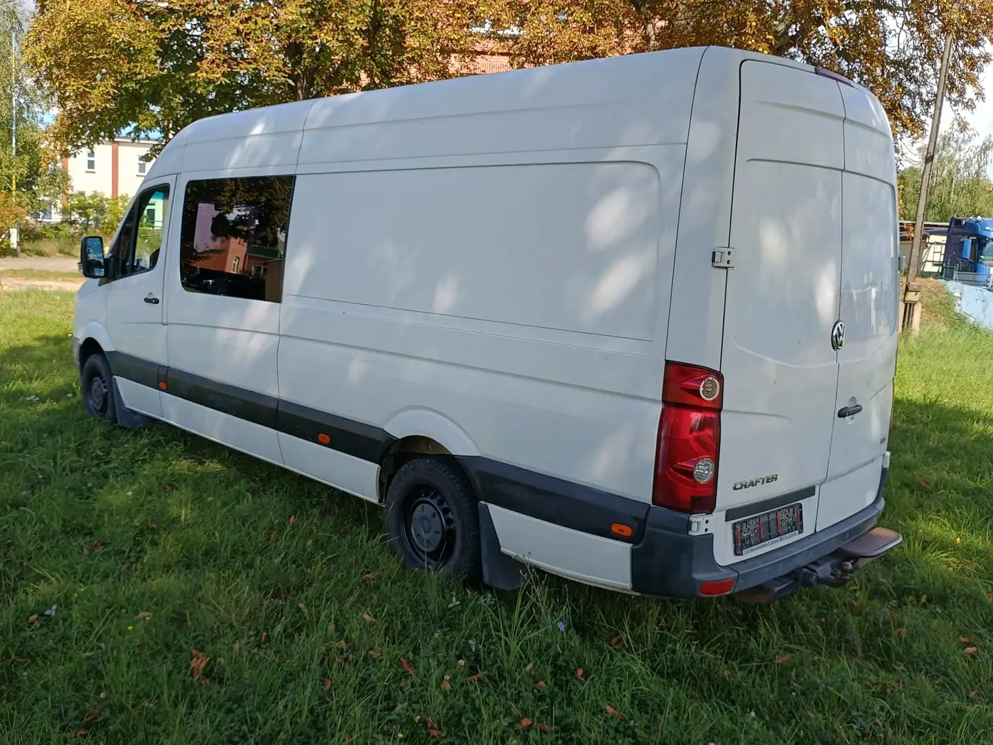 Volkswagen Crafter Mixto 5-Sitzer Hoch Lang Wohnmobil Weiß - 2