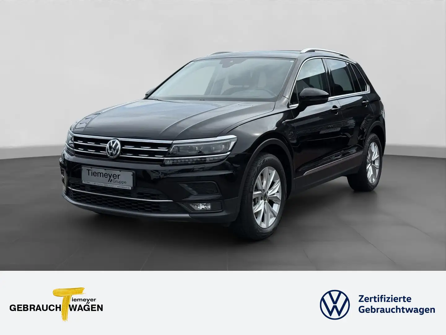 Volkswagen Tiguan 2.0 TSI DSG 4M HIGHLINE NAVI LED HuD AHK Schwarz - 1