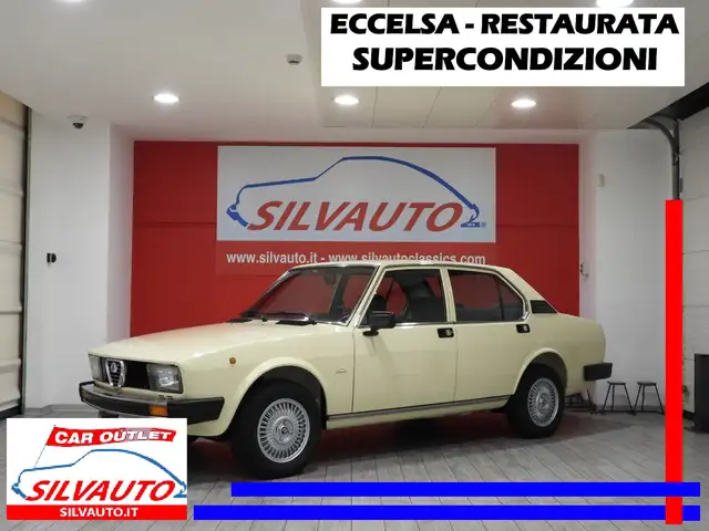Alfa Romeo Alfetta 2.0 L- RESTAURO MANIACALE–SUPERCONDIZIONI(1981)