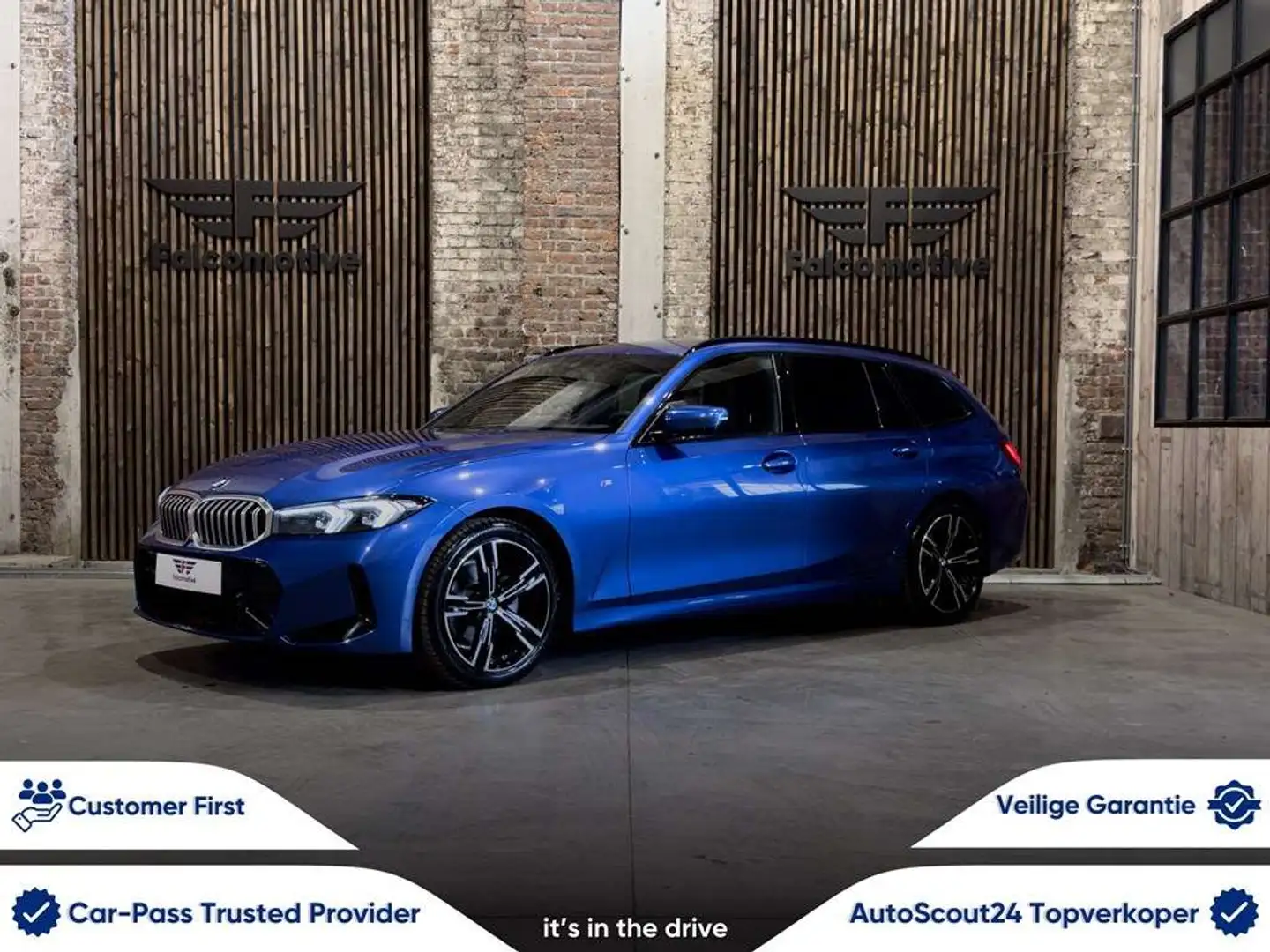 BMW 320 d*AUT*xDrive*M-SPORT*4.680 km*FACELIFT*TOURING* Bleu - 1