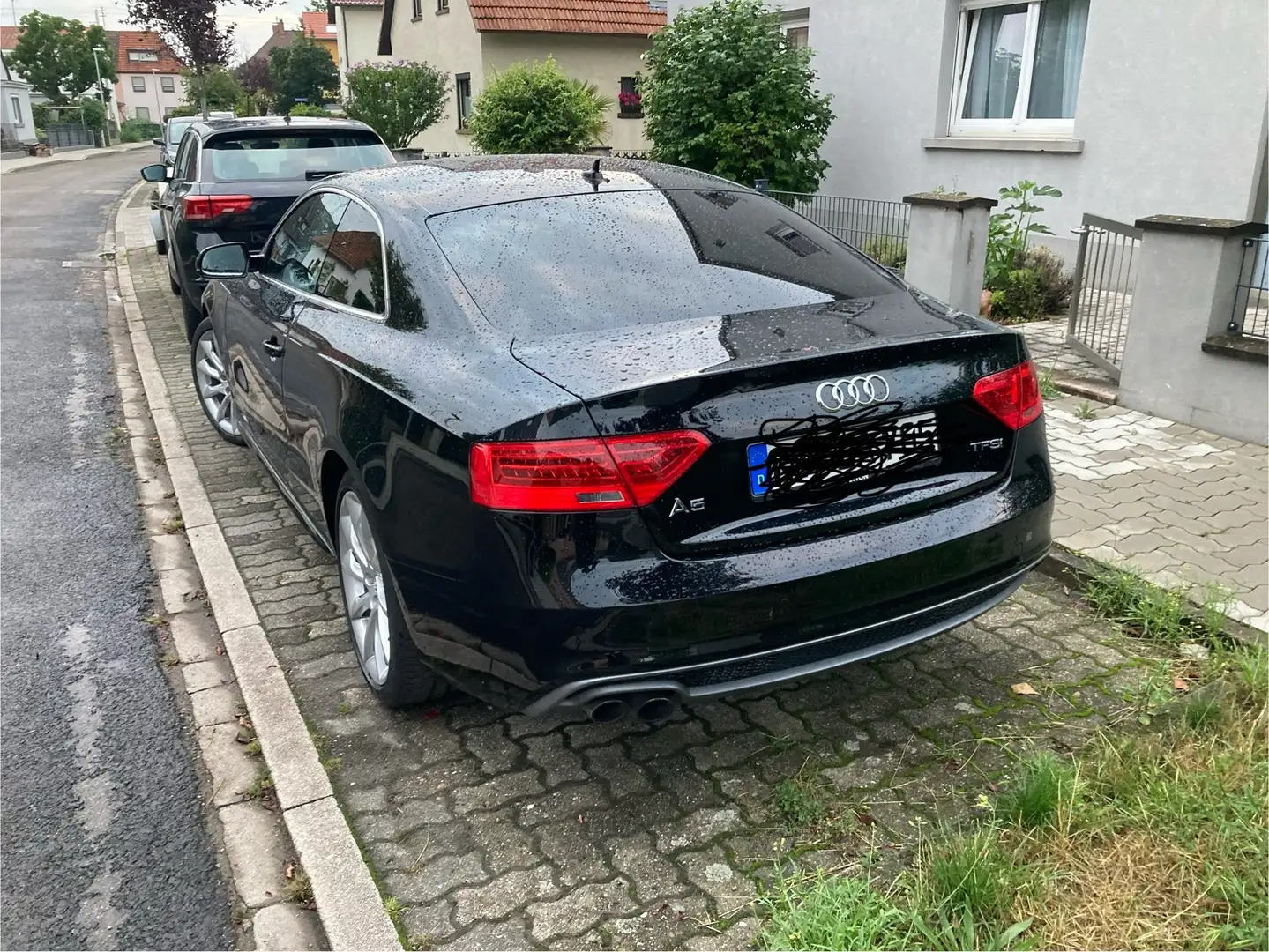 Audi A5 A5 1.8 TFSI Multitronic S line Coupé Schwarz - 2