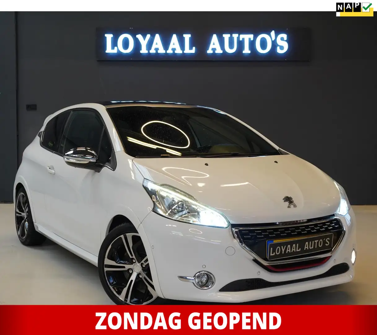 Peugeot 208 1.6 THP GTi | NAVI | XENON |200 PK | PANODAK | APK Wit - 1