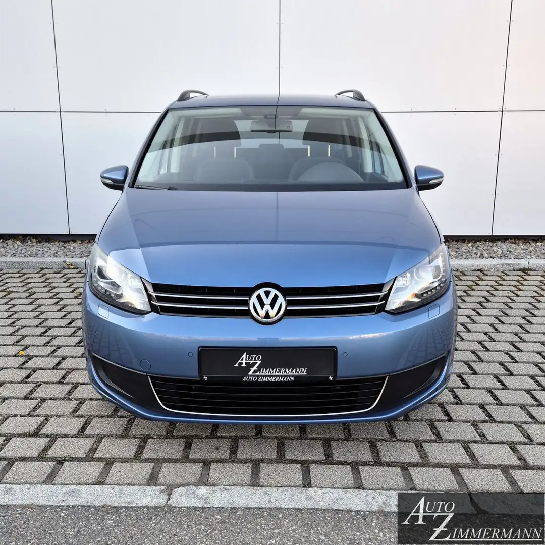 Volkswagen Touran Comfortline 1,6TDI Navi*Kamera*7 Sitz*Xen Azul - 2