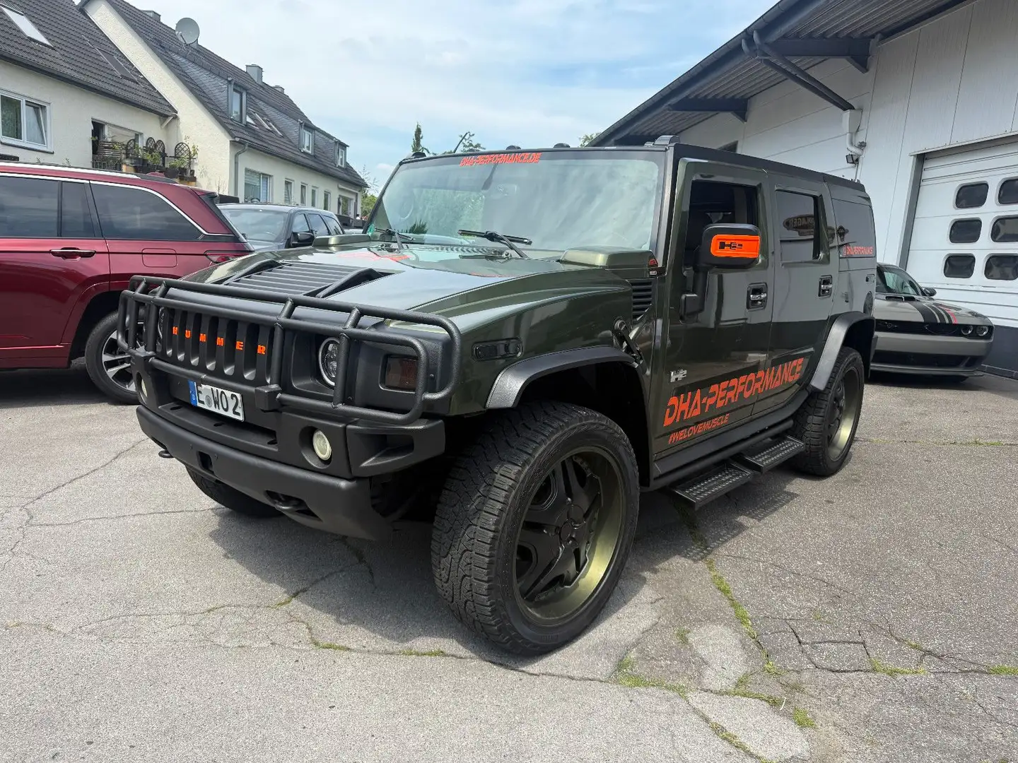 HUMMER H2 6.0 V8*24 ZOLL*TOP OPTIK*TÜV Grün - 1