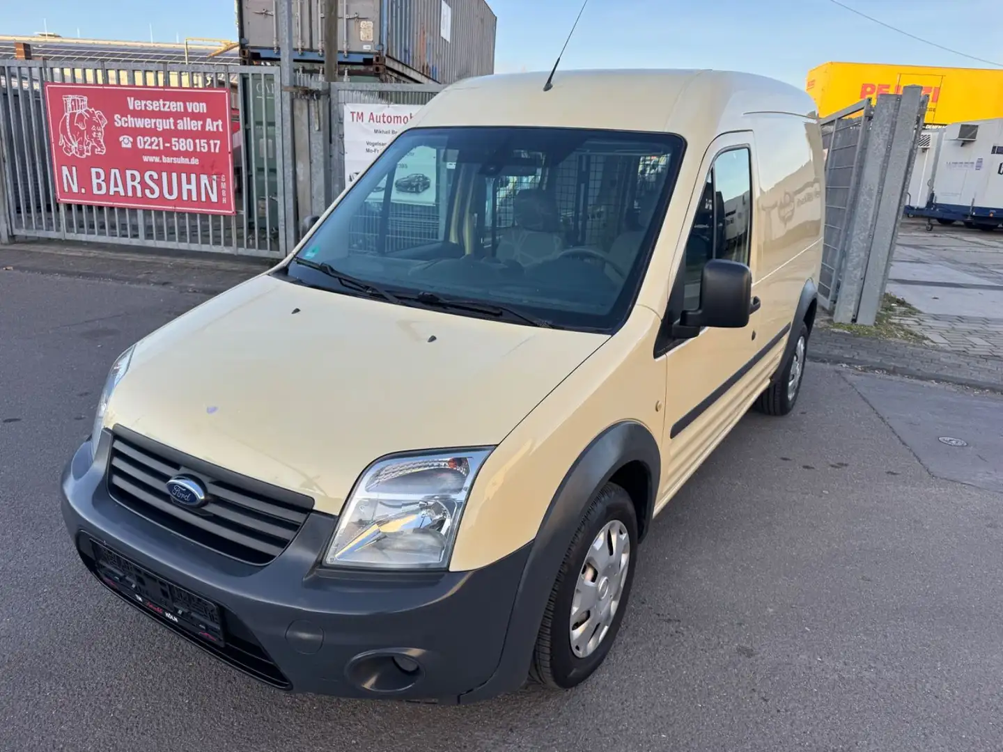 Ford Transit Connect Lang Kasten 1-Hand/Klima/AHK Jaune - 2