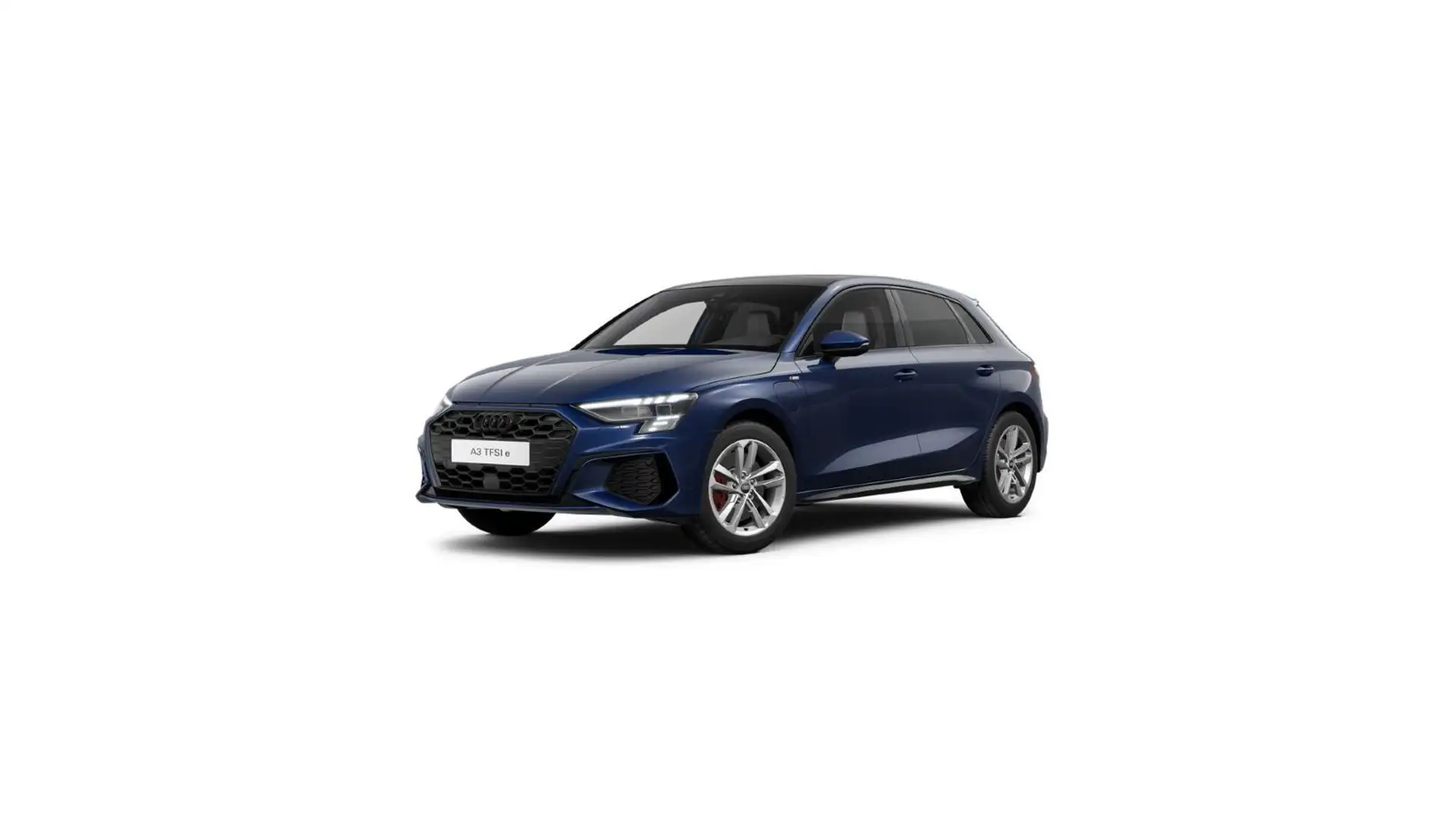 Audi A3 45 TFSIe S LINE+WINTERRÄ+MATRIX+AHK Blu/Azzurro - 2