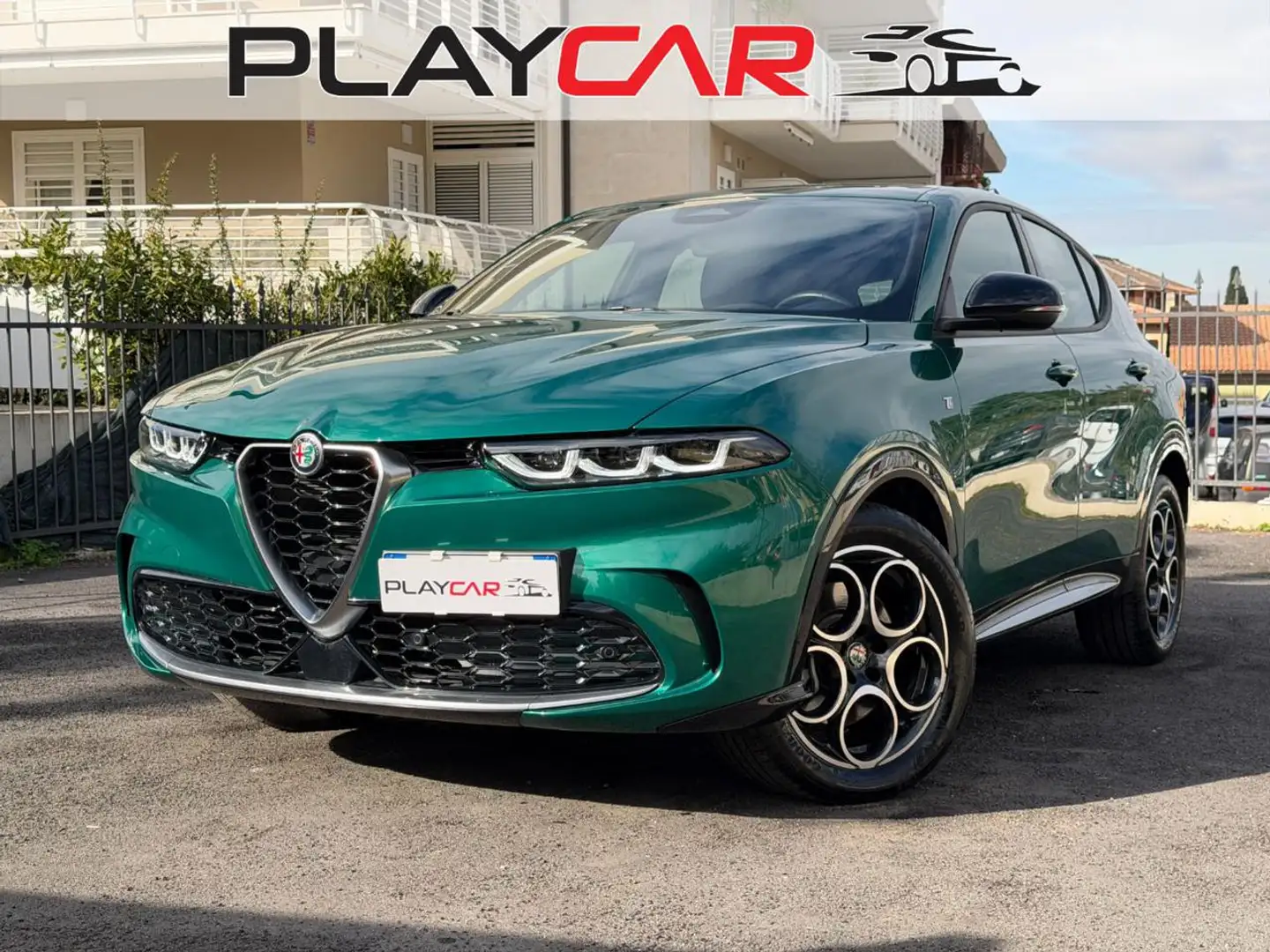 Alfa Romeo Tonale 1.5 160 CV MHEV TCT7 Ti NAVI+PELLE+RETROCAM+C.L.18 Verde - 1