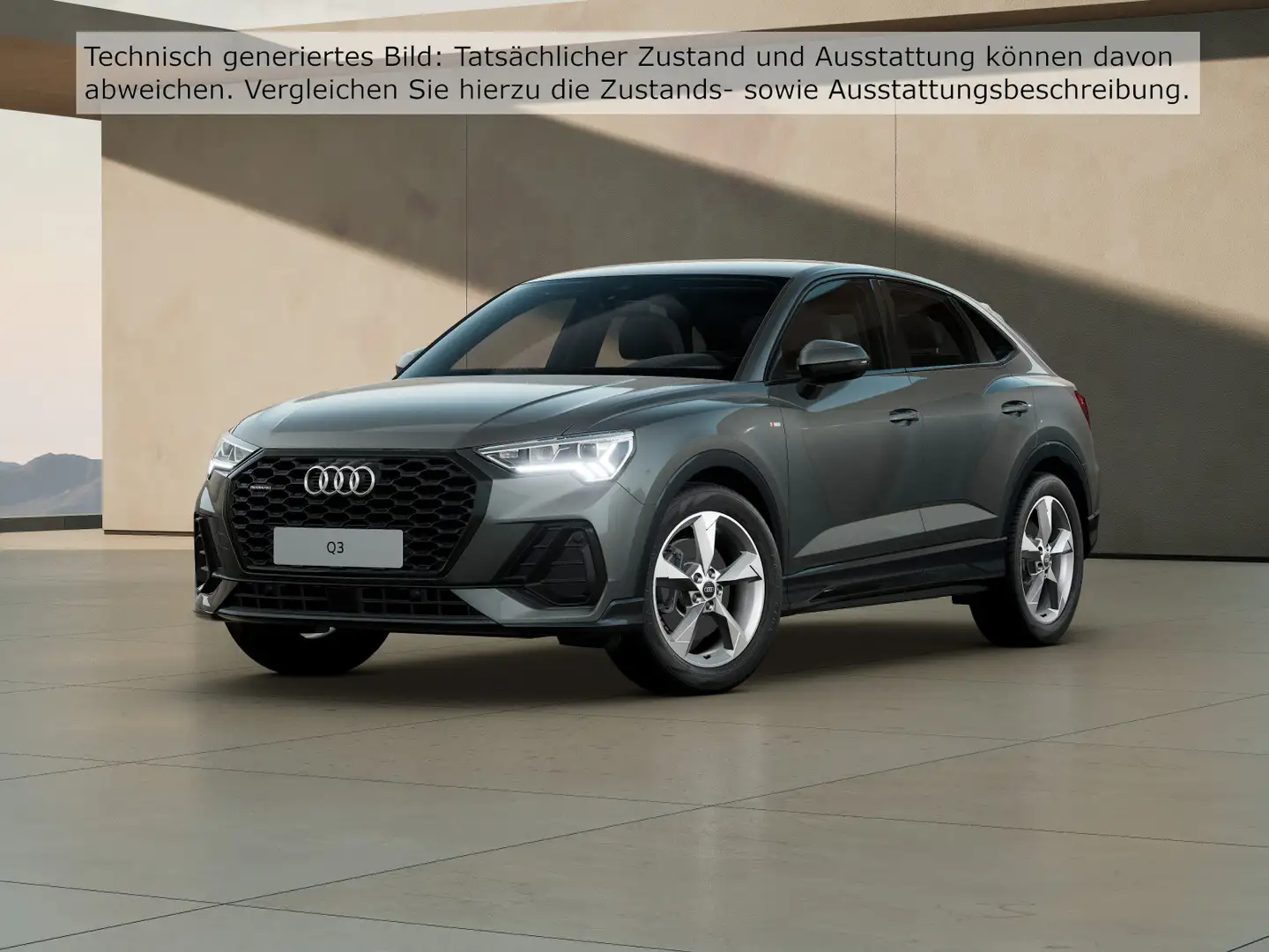Audi Q3 S-Line 40TFSI quattro S-tronic/ LED Grau - 2