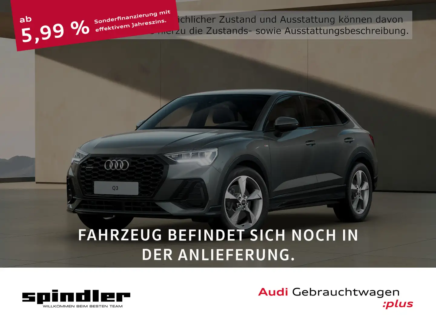 Audi Q3 S-Line 40TFSI quattro S-tronic/ LED Grau - 1