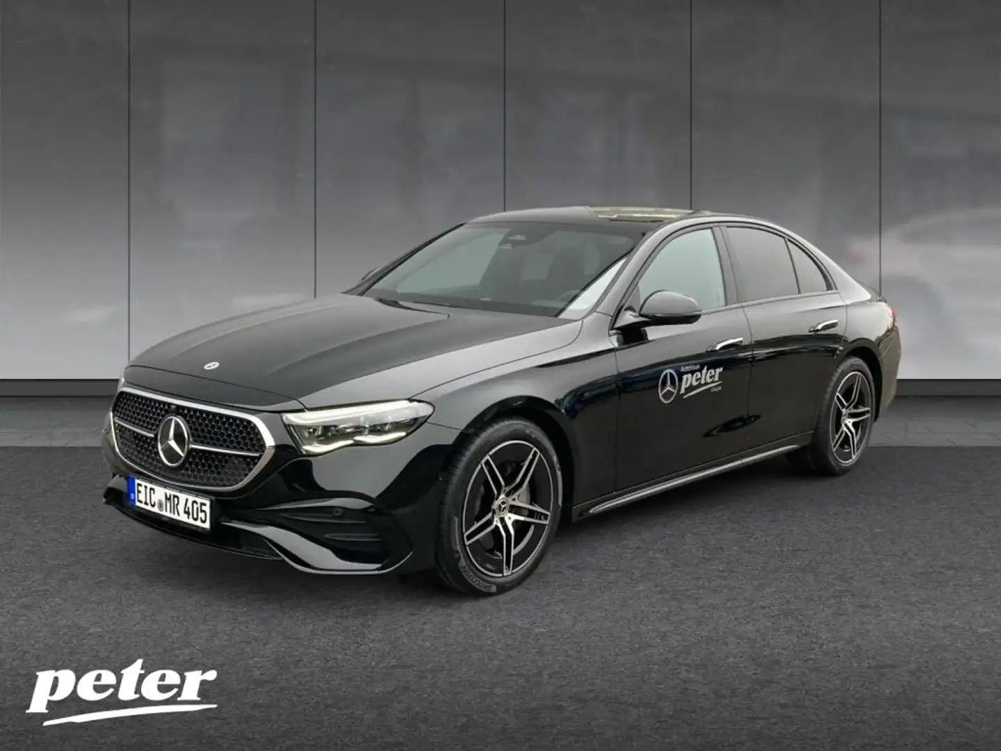 Mercedes-Benz E 200 Limousine AMG/Night/Digital/Panorama-SD/ Negro - 1