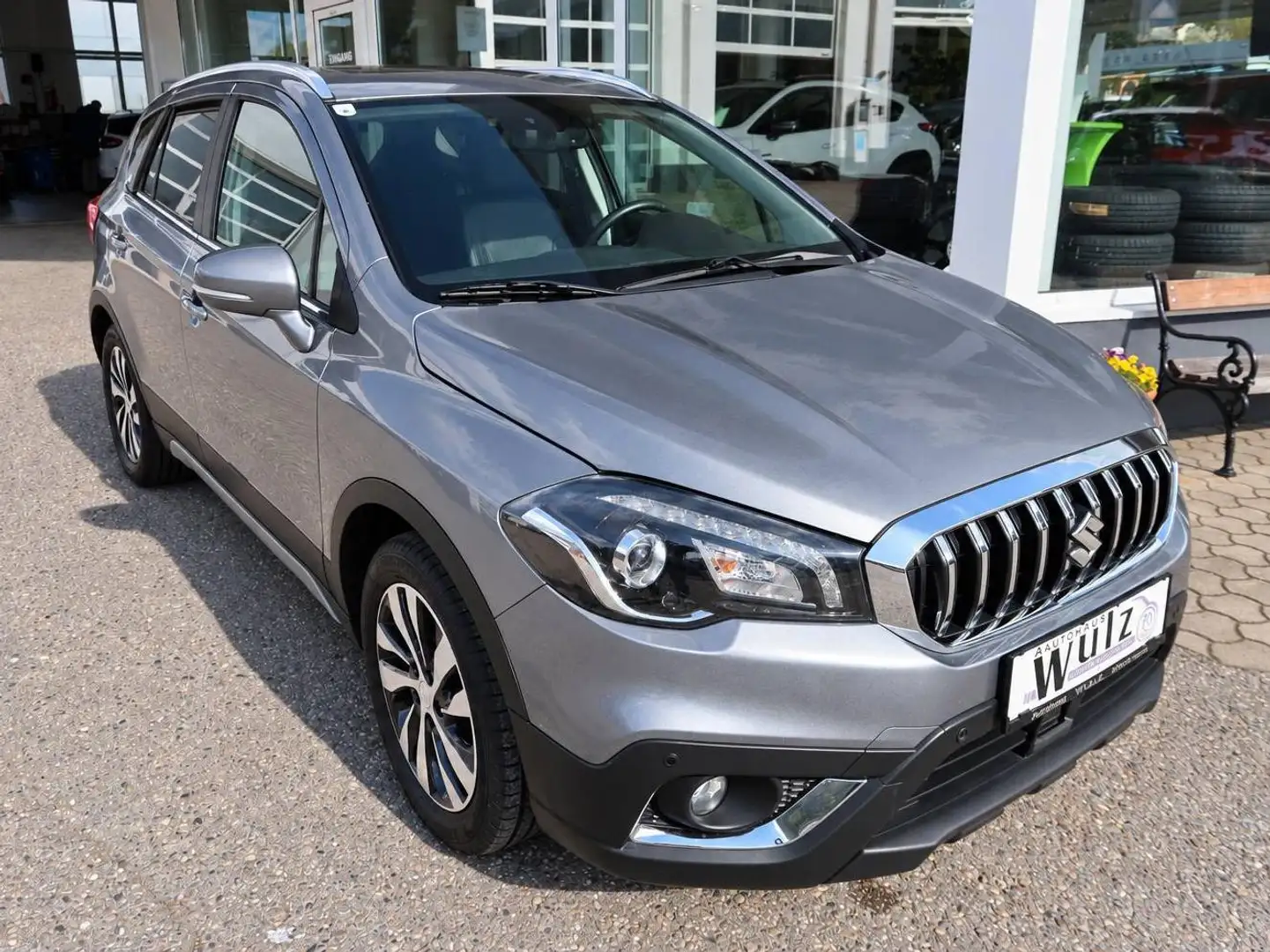 Suzuki SX4 S-Cross 1,6 DDiS ALLGRIP flash | AHK | Panorama Grau - 1