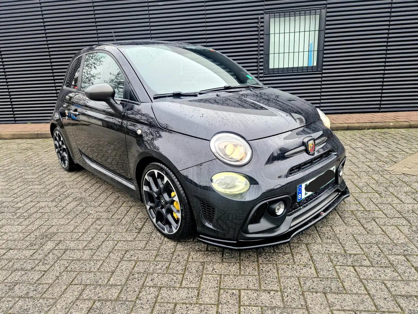 Fiat 500 Abarth 595 Competizione 180cv exhaust record monza Noir - 2