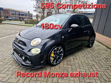 595 Competizione 180cv exhaust record monza