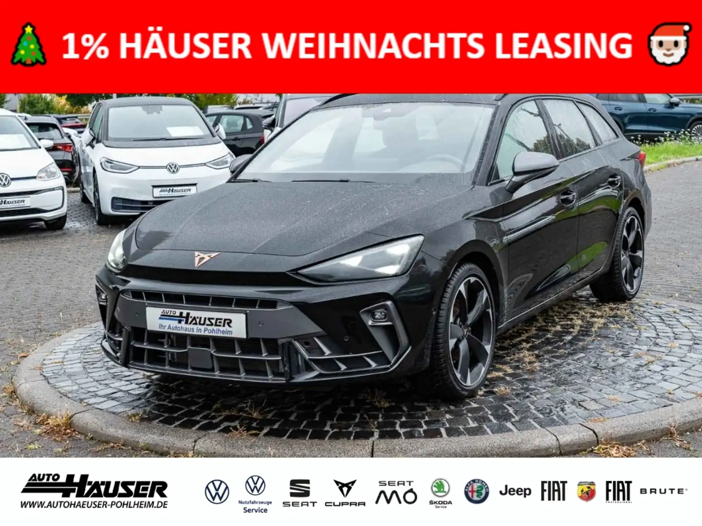 CUPRA Leon Sportstourer 1.5 eTSI DSG EL. HECKKL. NAVI KAMERA Schwarz - 1