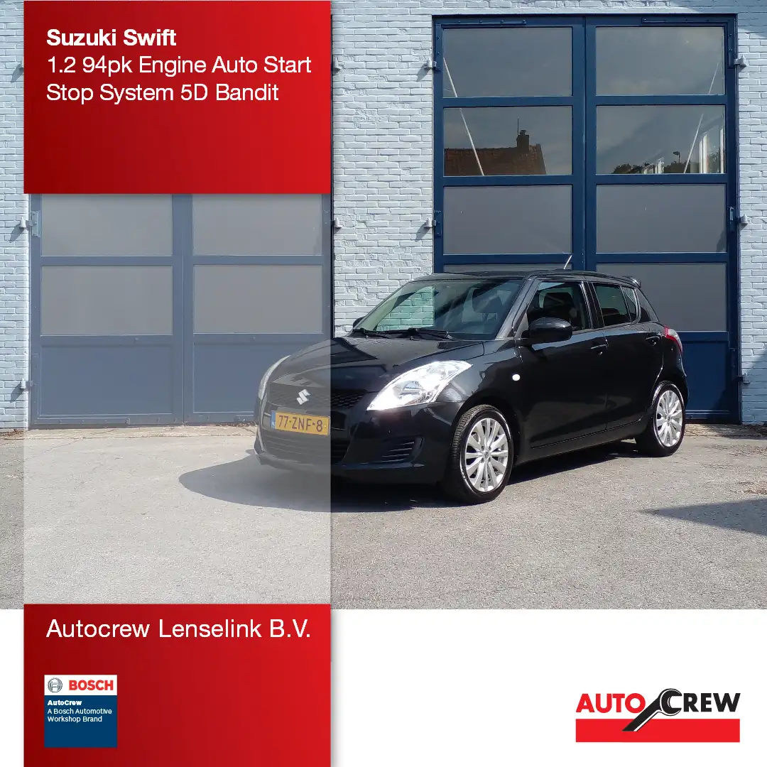 Suzuki Swift 1.2 94pk Engine Auto Start Stop System 5D Bandit | Negro - 1