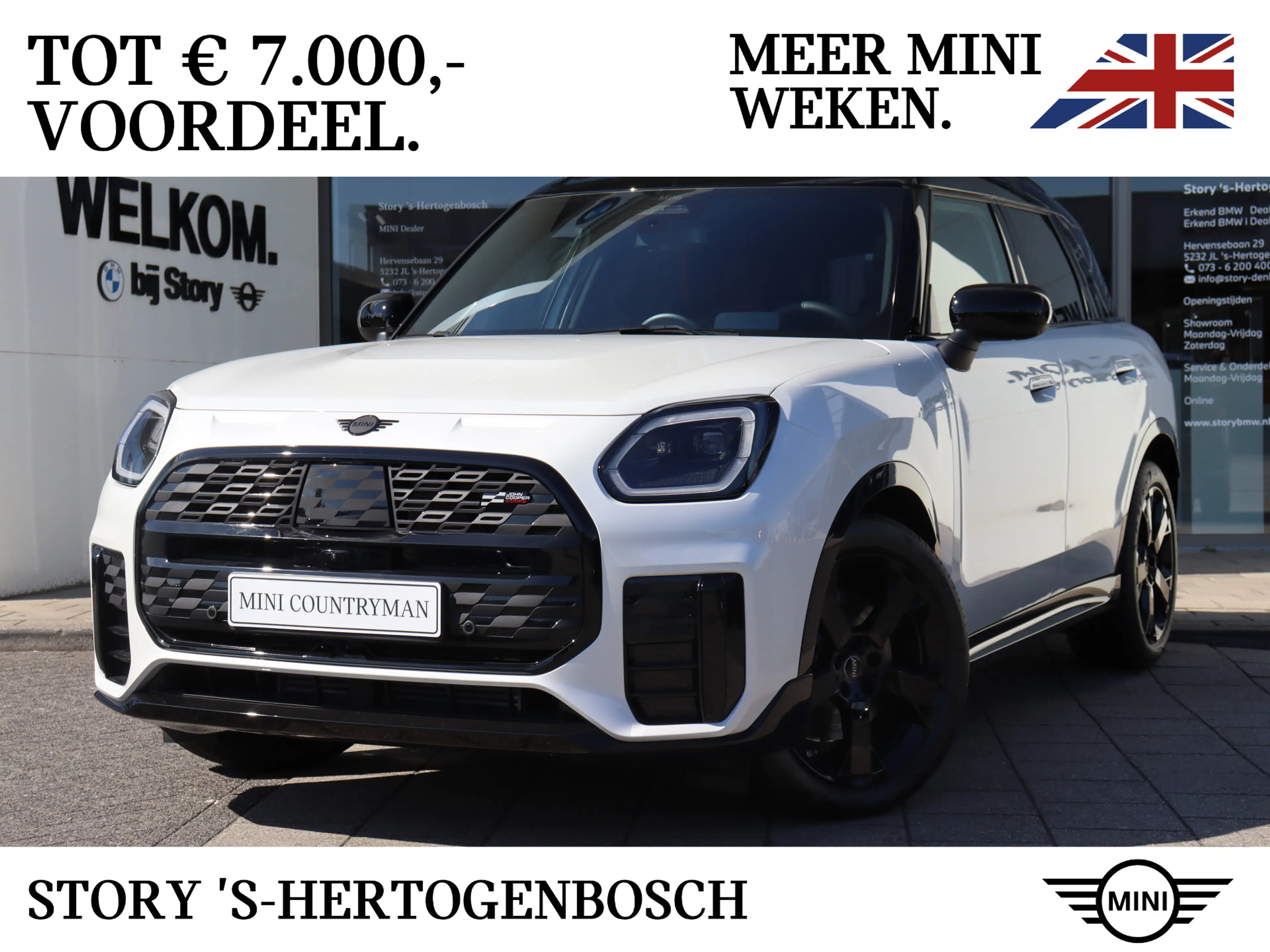 MINI Countryman C Automaat / John Cooper Works / Pakket XL / 19" JCW