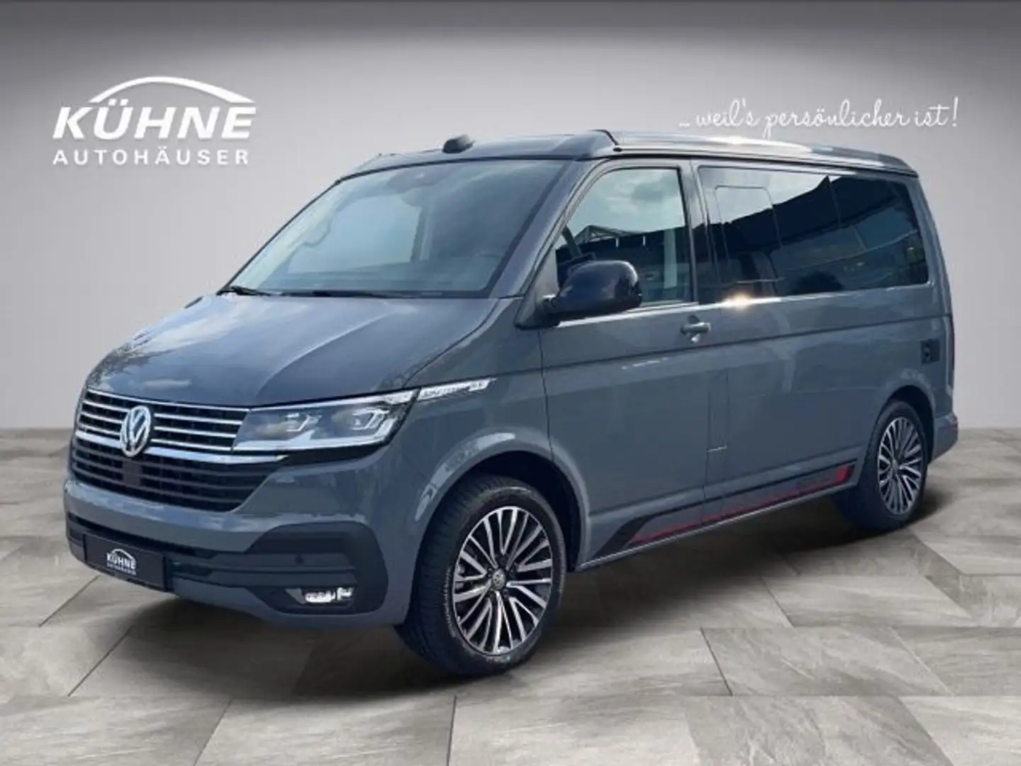 Volkswagen T6.1 California Ocean Edition 4M | LED NAVI AHK Grau - 2