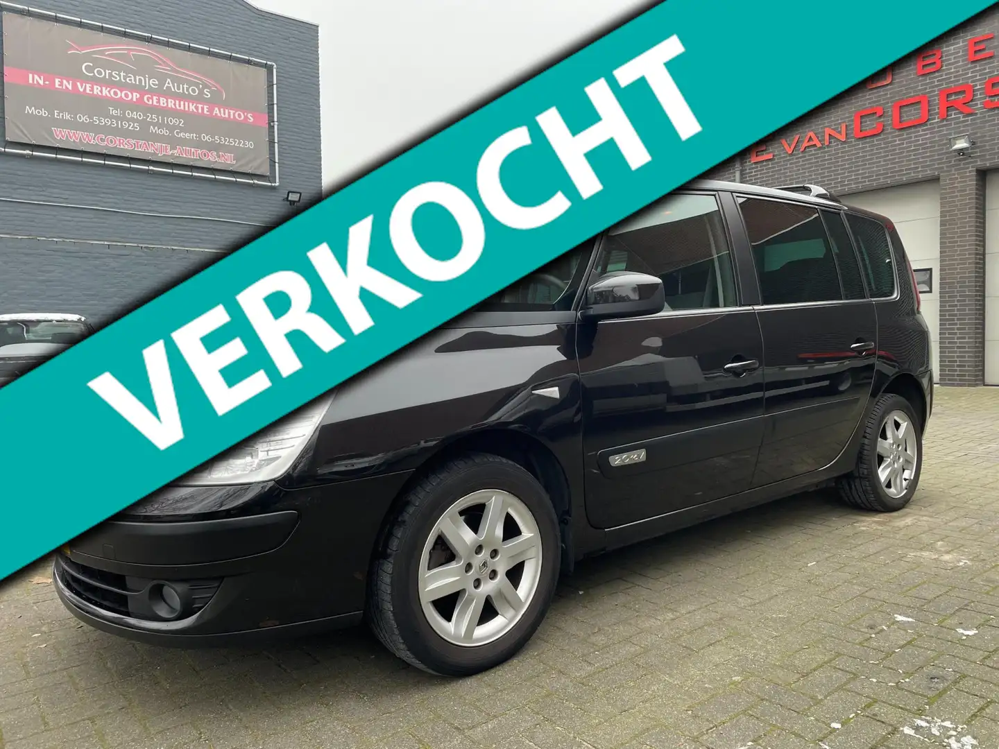 Renault Espace 2.0 Expression LPG . 7 Persoons Schwarz - 1