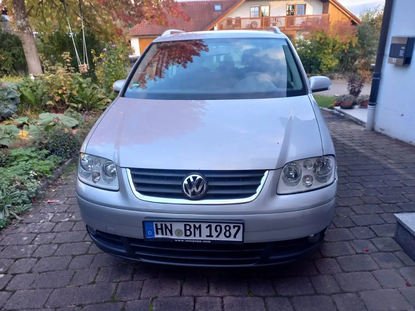 Volkswagen Touran 2.0 TDI, Euro 4, TÜV 07/26, Klima, Alu-F Grau - 2