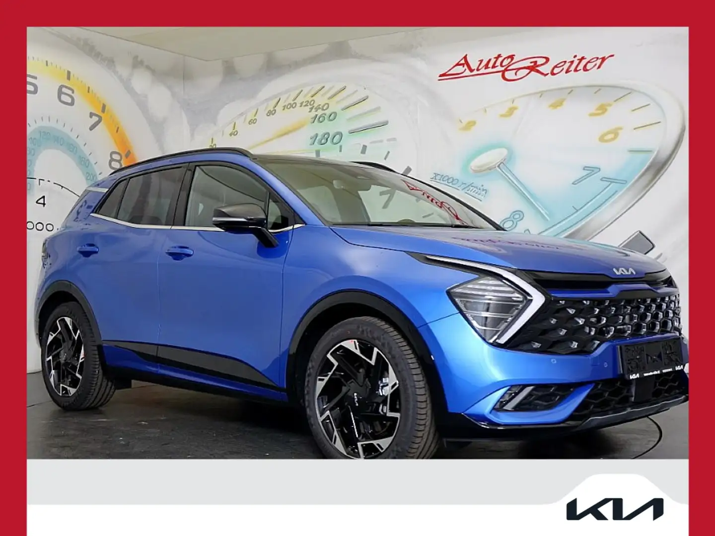 Kia Sportage 1,6 TGDI Gold Aut. *ACC, LED, RFK" Blau - 1
