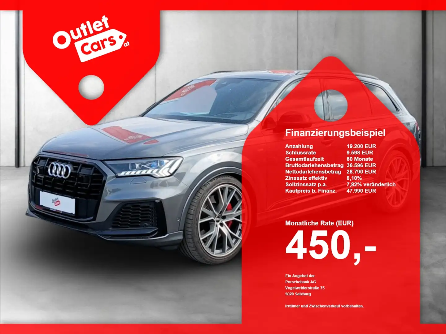 Audi Q7 60 TFSIe quattro Aut. S-Line LENKRADHZG+AHK Grau - 1