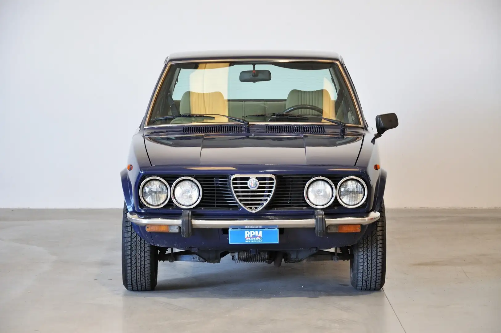 Alfa Romeo Alfetta 1.6 targhe nere ASI restaurata Blu/Azzurro - 2