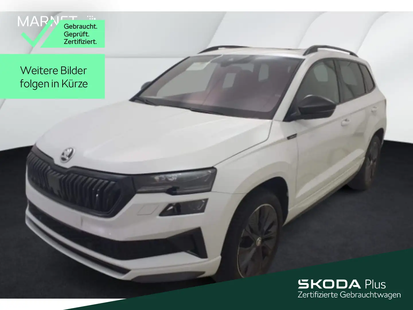 Skoda Karoq 2.0 TSI 4x4 DSG SPORTLINE*AHK*PANO*EL.HECK Weiß - 1