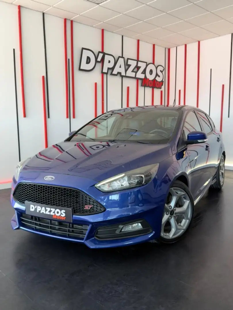 Ford Focus 2.0 Ecoboost Auto-S&S ST Azul - 1