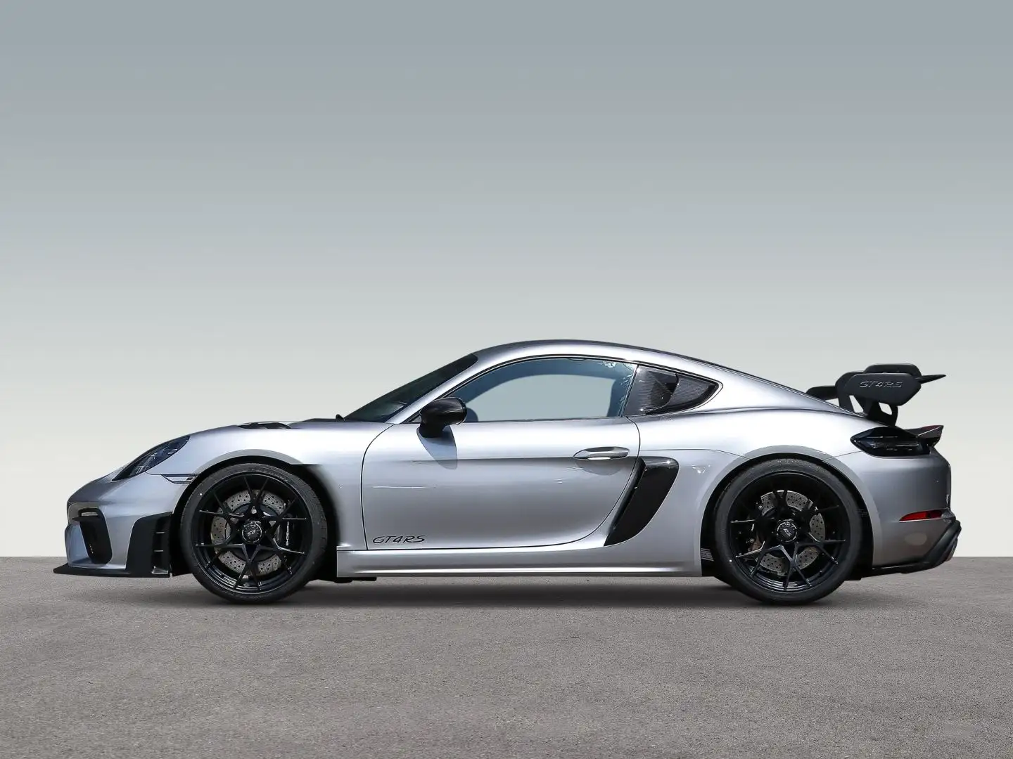 Porsche Cayman 718 GT4 RS Weissach-Paket Vollschalensitz Silber - 2