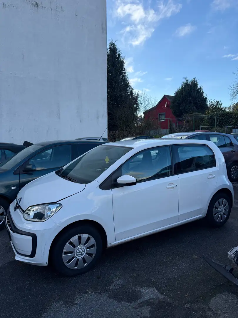 Volkswagen up! Unfall-Fz,Fahrbereit,2018,67671 Km,5Türen,Euro6 Blanc - 1