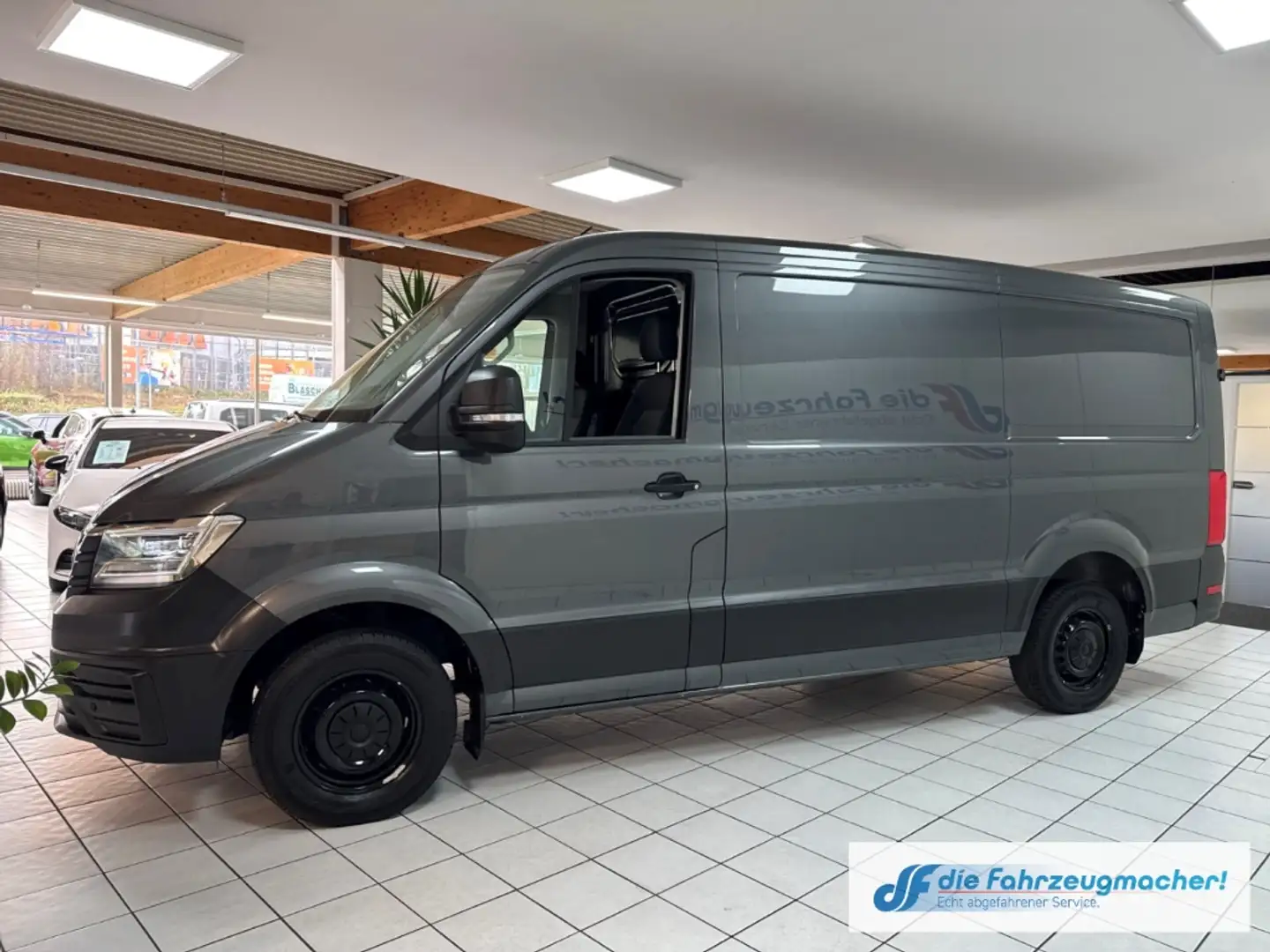 Volkswagen Crafter Kasten 30 EcoProfi FWD mittellang AHK LED SHZ PDCv Grau - 2