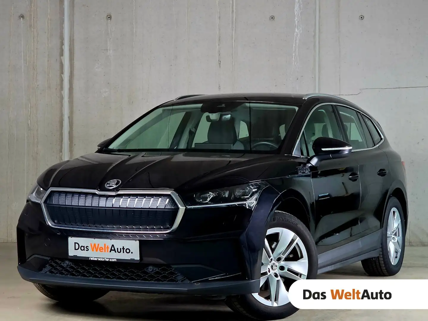 Skoda Enyaq iV 80 Loft Schwarz - 1