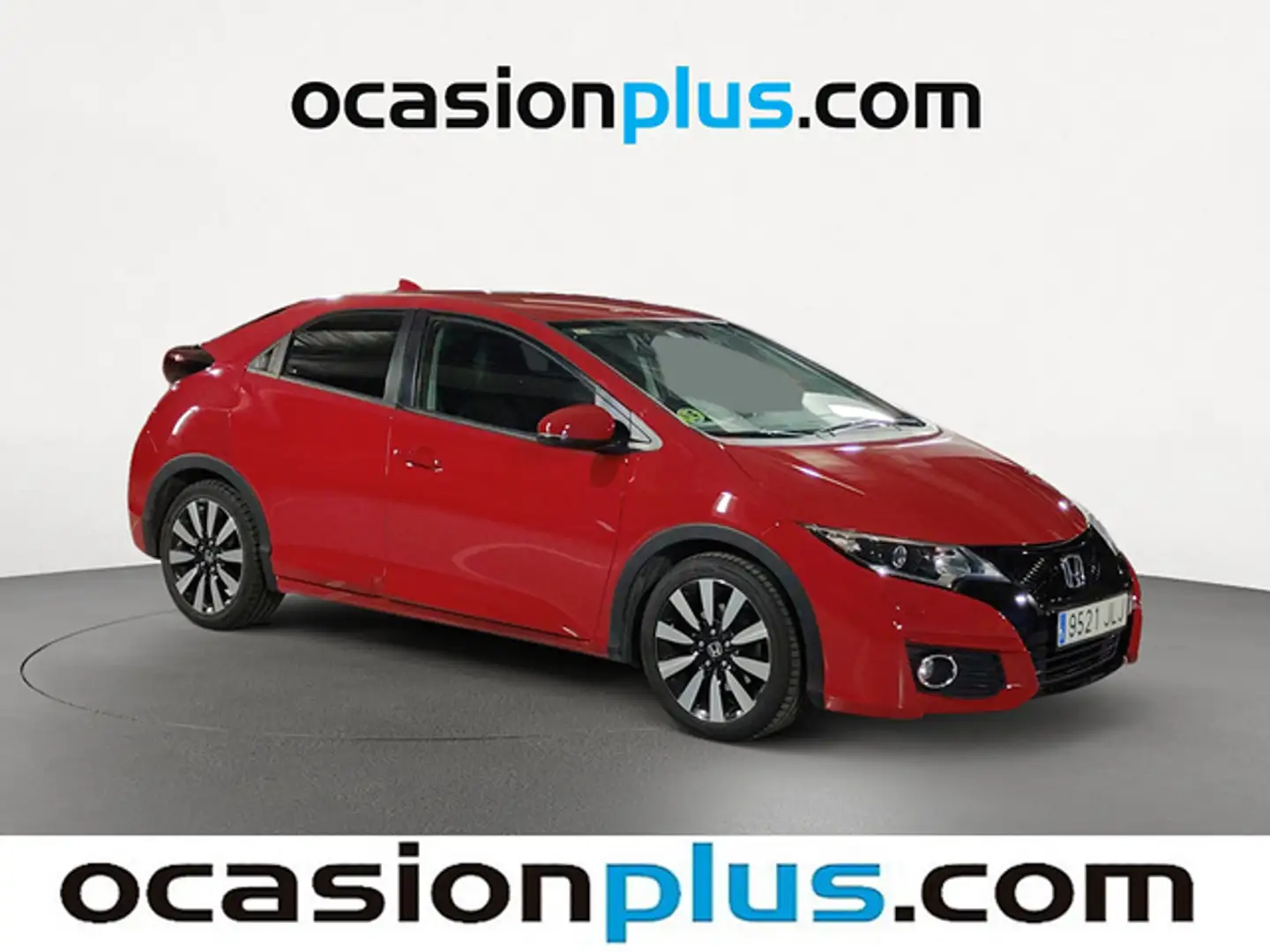 Honda Civic 1.6 i-DTEC Elegance Rojo - 2
