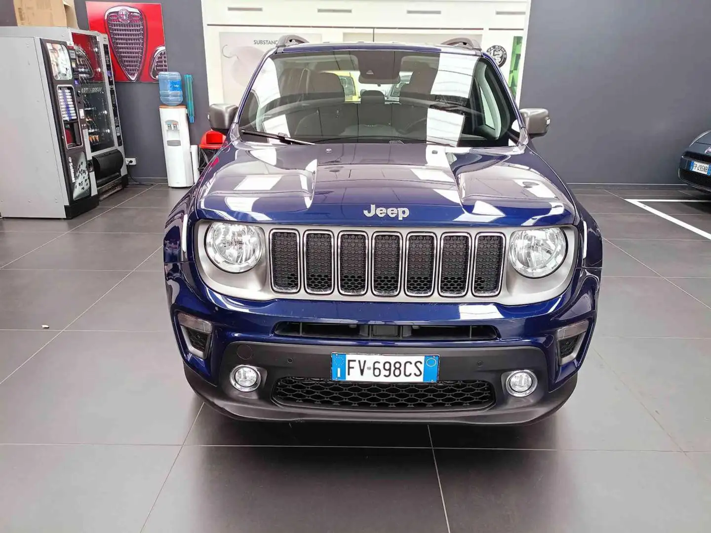 Jeep Renegade 1.3 T4 DDCT Limited + GPL Blauw - 2