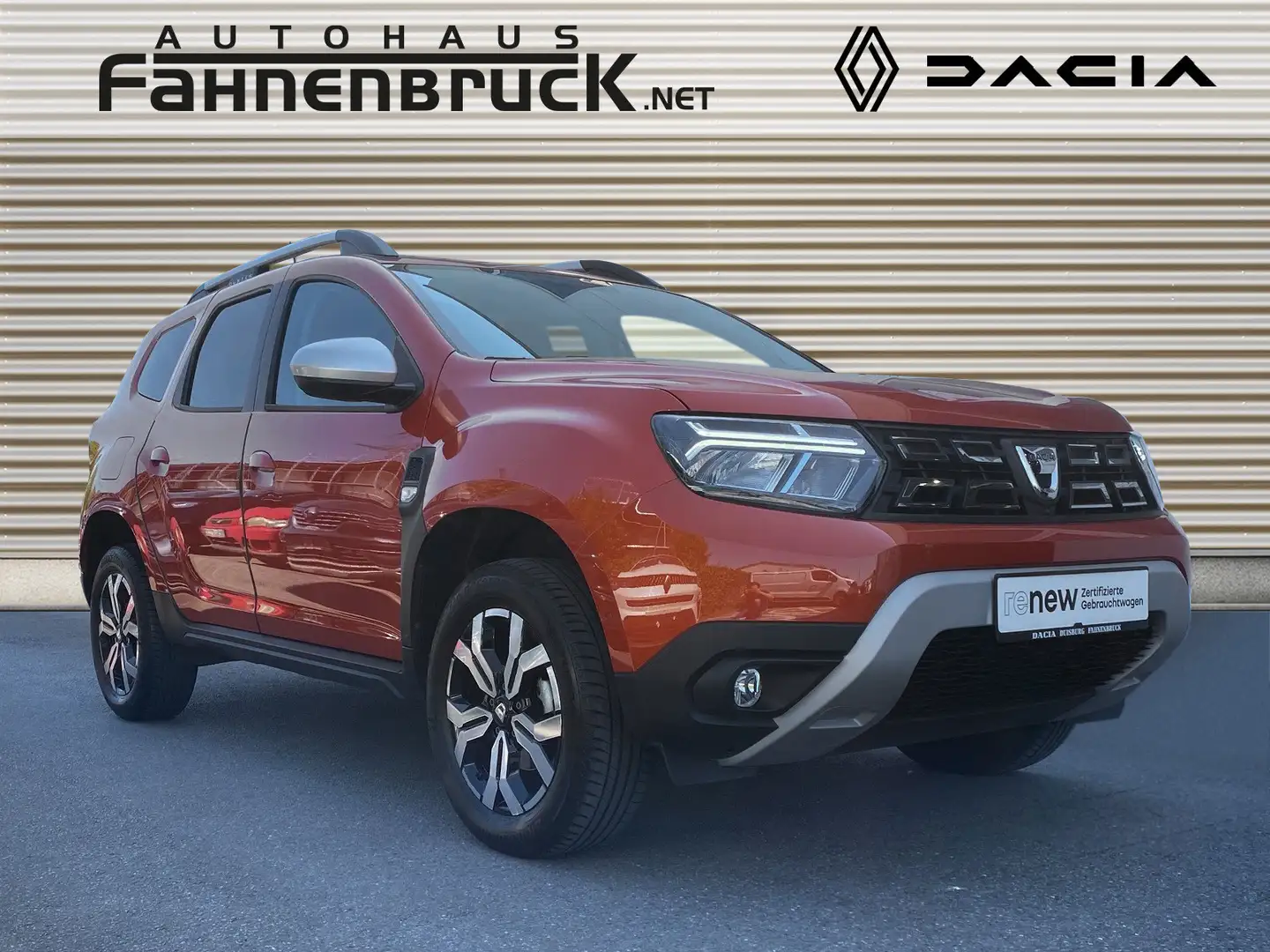 Dacia Duster Prestige+ TCe 100 LPG 2WD Scheckheft PDC Orange - 2
