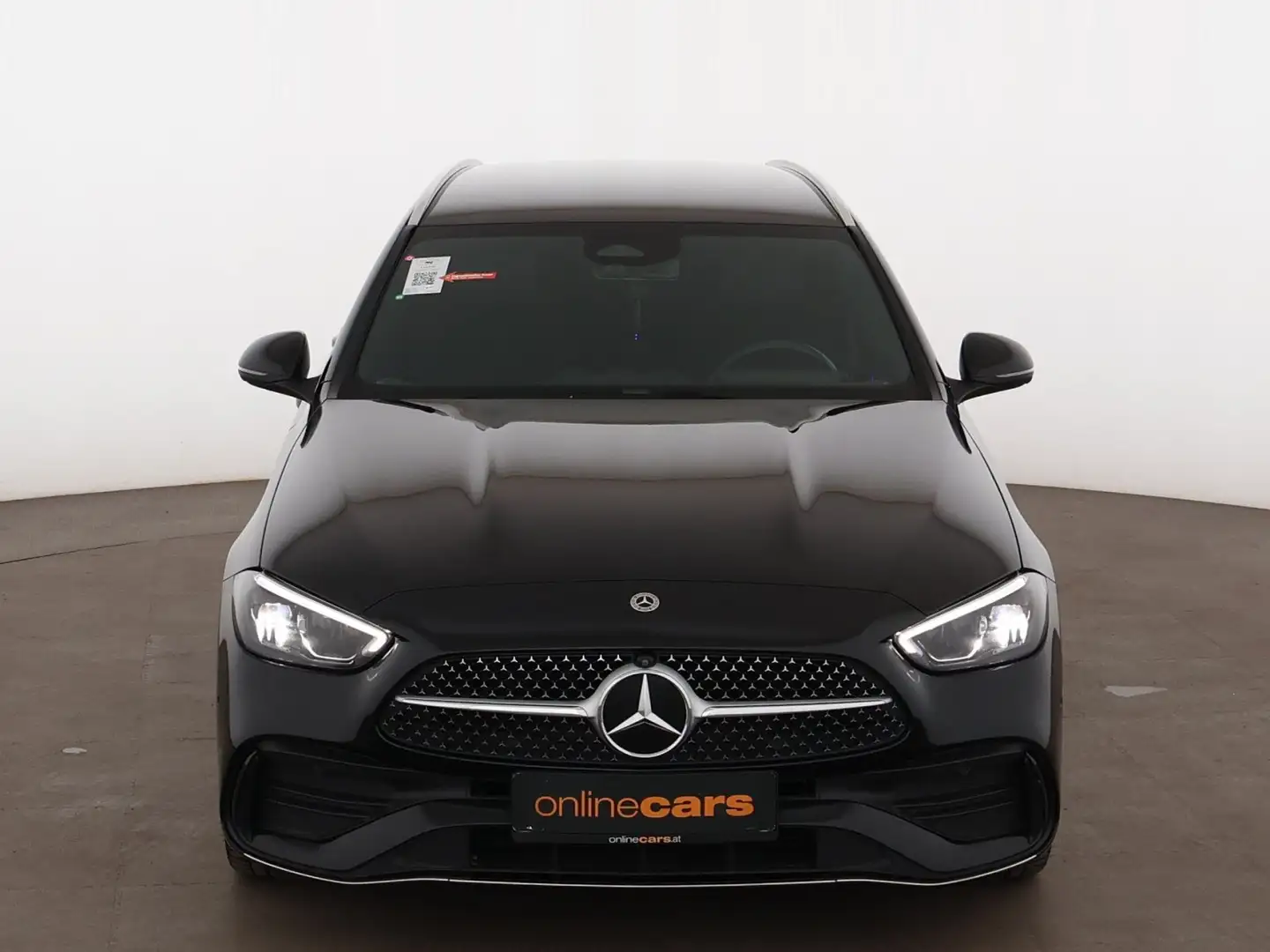 Mercedes-Benz C 220 d AMG Line Aut LED 360-CAM AHK LEDER NAVI Schwarz - 2