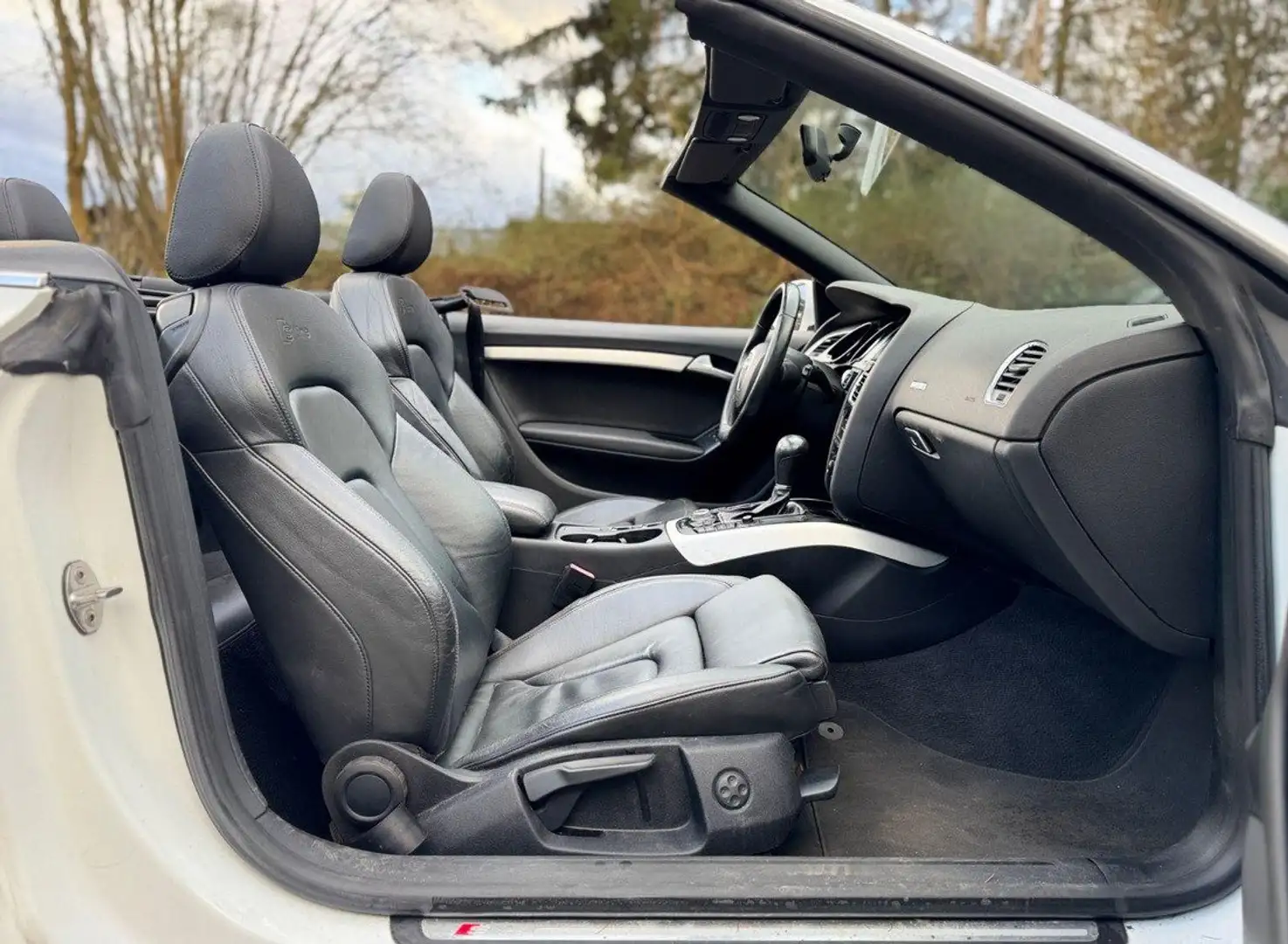 Audi A5 Cabrio 1.8 TFSI Weiß - 2