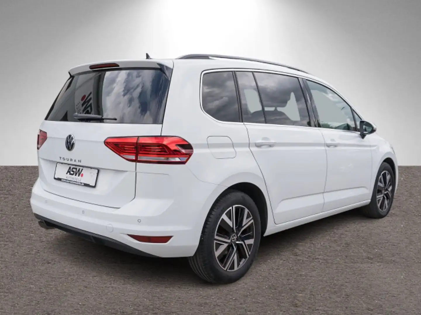 Volkswagen Touran Highline 2.0 TDI DSG LED Stdhzg LEDER AHK Weiß - 2