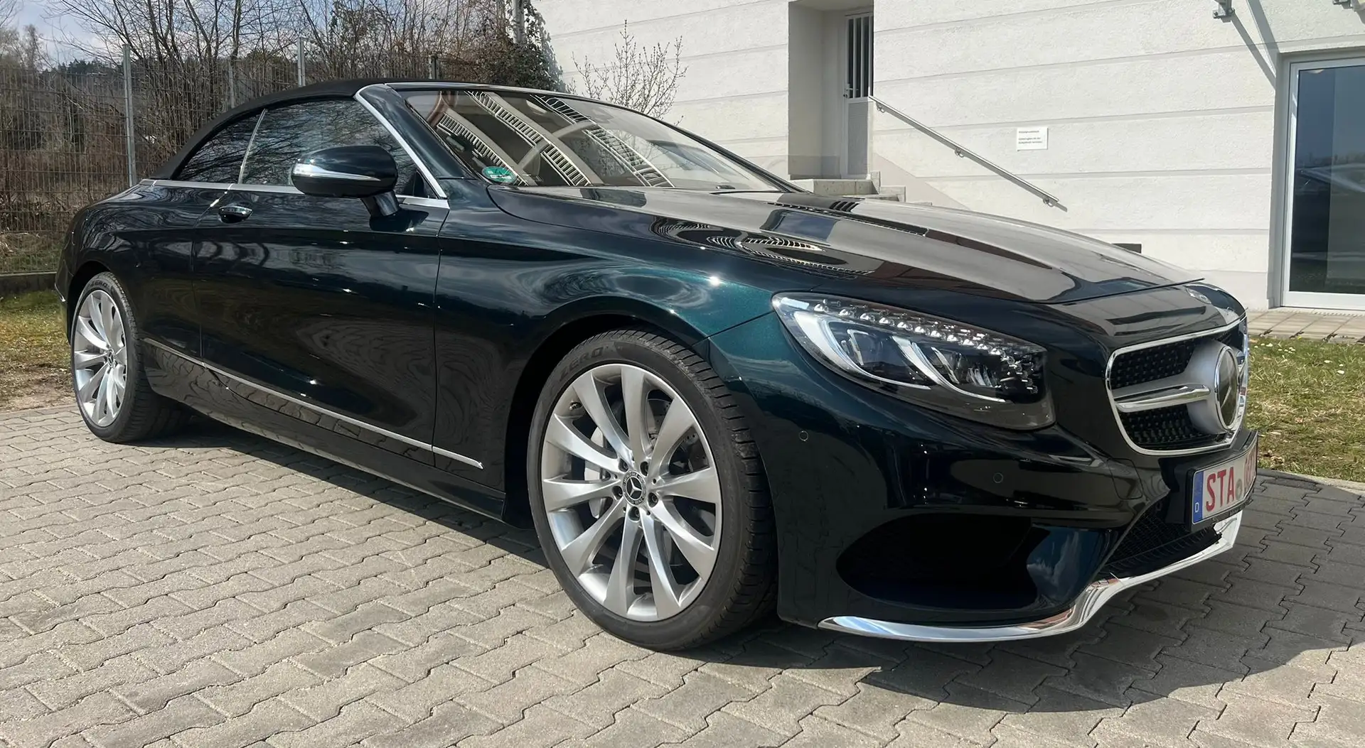 Mercedes-Benz S 560 S 560 Cabrio 9G-TRONIC Exclusive Edition Grün - 1