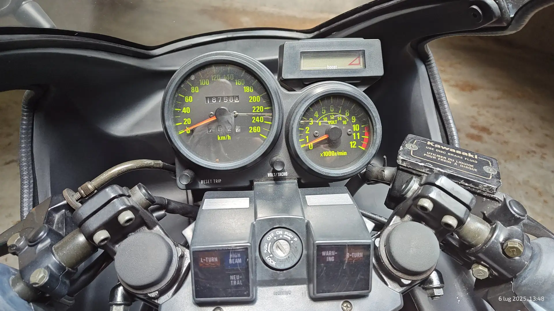 Kawasaki GPZ 750 Turbo Nero - 2