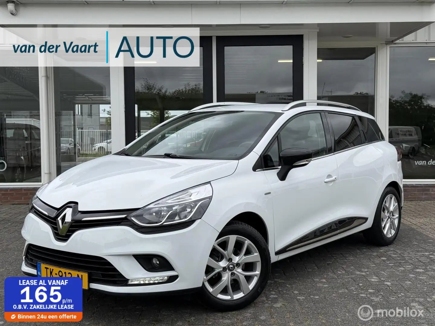 Renault Clio Estate 0.9 TCe Limited / Trekhaak / PDC / Navi Wit - 1