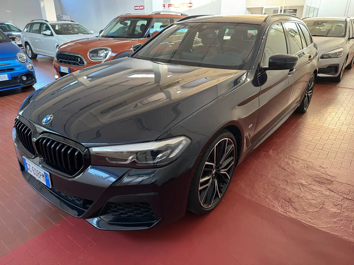 BMW 530 530d Touring mhev 48V Msport auto Blu/Azzurro - 1