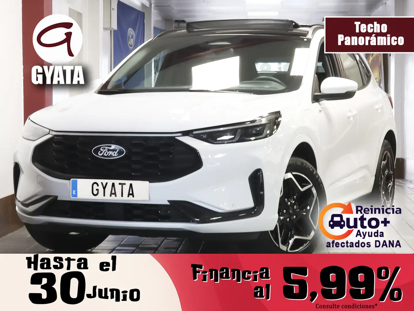 Ford Kuga 2.5 Duratec PHEV ST-Line 4x2 Blanco - 1